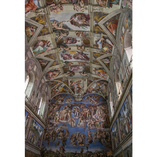 The Sistine Chapel Ceiling - Michelangelo 5D DIY Paint By Diamond Kit