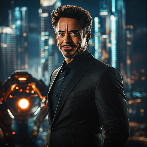 Robert Downey Jr.: The Iron Legacy Of Tony Stark Paint By Diamonds Kits