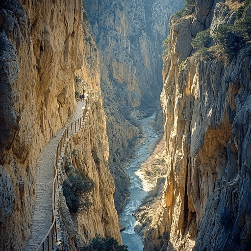 El Caminito Del Rey - Málaga Paint By Color