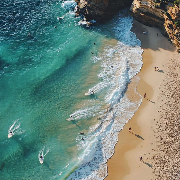 Bondi Beach - Sydney Paint By Diamonds