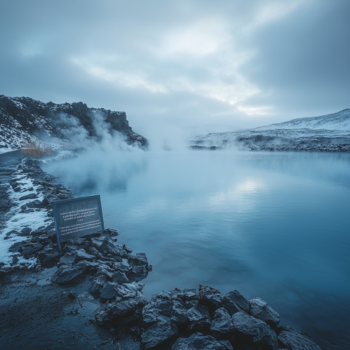 Blue Lagoon - Reykjavik Paint By Color