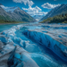 Mendenhall Glacier - Alaska Paint By Color