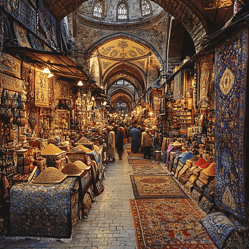 The Grand Bazaar - Istanbul Paint By Color