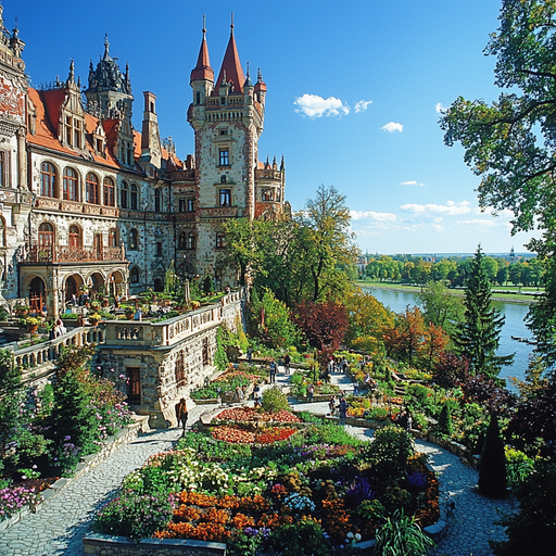 Krakow's Wawel Castle Diamonded Painting Kits