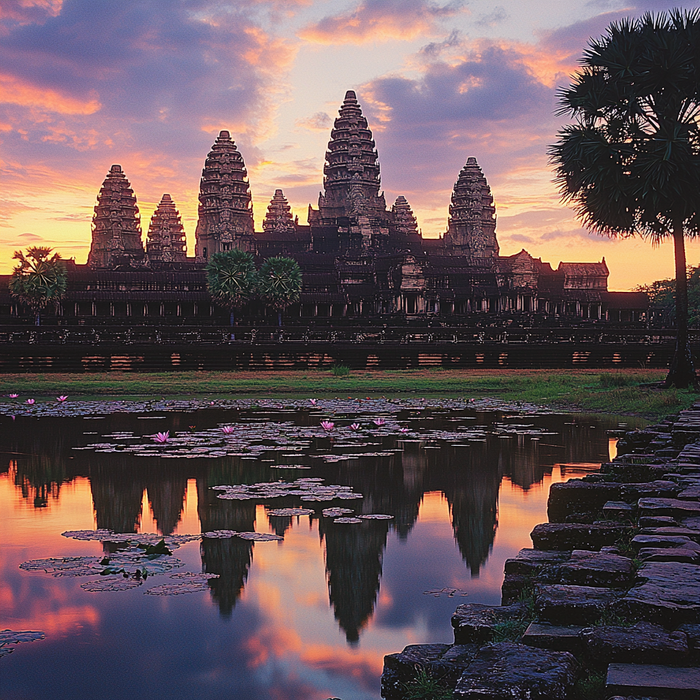 Angkor Wat - Siem Reap Paint By Diamonds