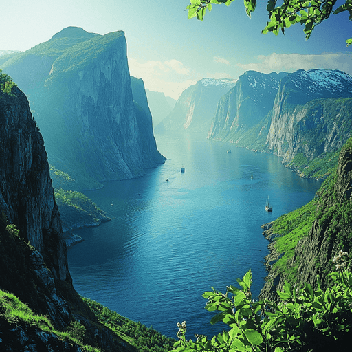 Fjords Of Norway - Bergen Paint By Diamonds Kits