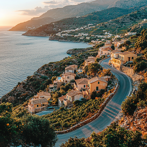 Amalfi Coast Drive - Campania Paint By Diamonds