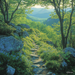 Hiking The Appalachian Trail Diamond Painting