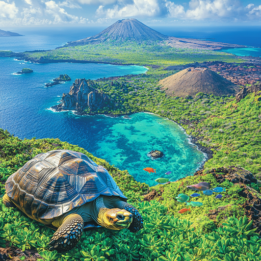 The Galapagos Islands Paint By Diamonds Art