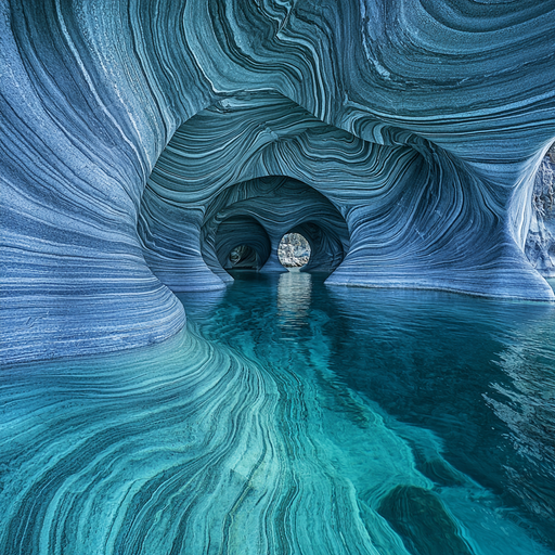 Marble Caves - Patagonia Paint By Diamonds