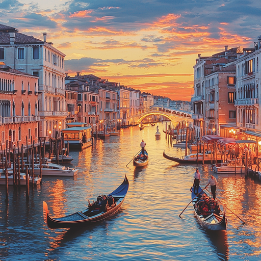 Venice's Grand Canal Diamonded Painting Kits