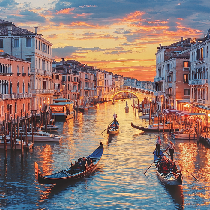 Venice's Grand Canal Diamonded Painting Kits