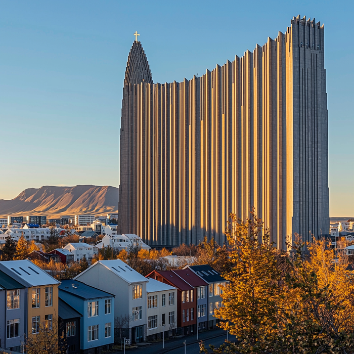 Reykjavik's Hallgrimskirkja Diamonded Painting Kits