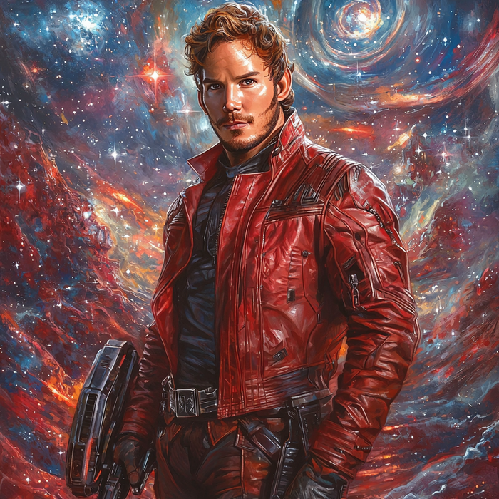 Chris Pratt: Guardians Of The Galaxy's Star-Lord DIY Paint By Diamonds