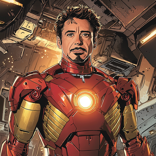 Robert Downey Jr.: The Iron Man's Unbreakable Legacy DIY Paint By Diamonds