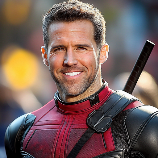 Ryan Reynolds: The Merc With The Heart Painting Diamond Kit