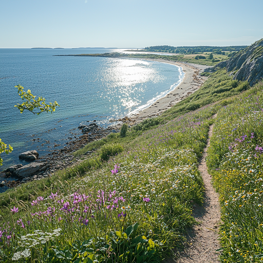 Skåne's Coastal Trail Diamonded Painting Kits