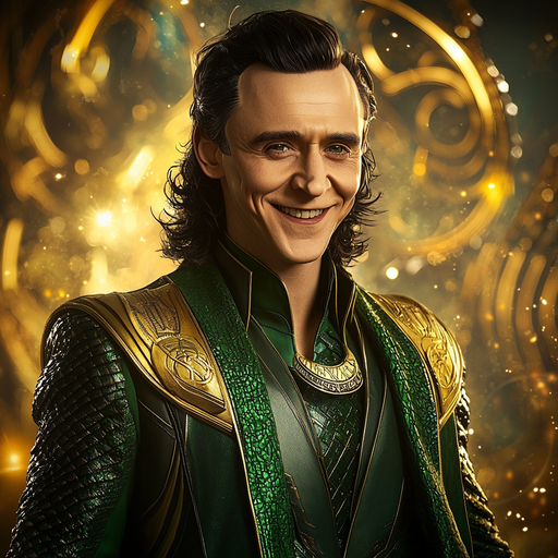 Tom Hiddleston: The Mischief Of Loki Painting By Diamonds Kit