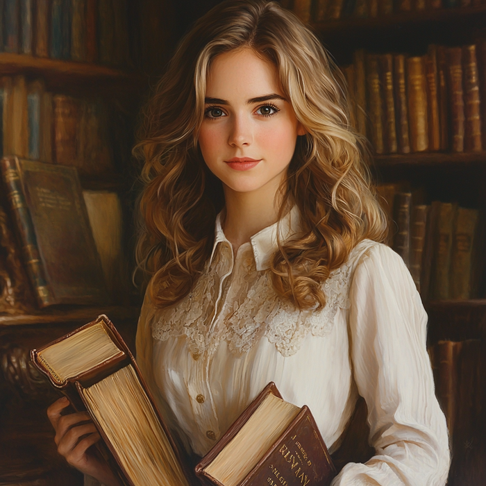 Emma Watson: The Voice Of A Generation Painting By Diamonds Kit