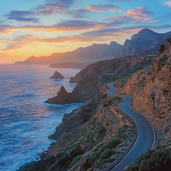 Chapman’s Peak Drive - Cape Town Paint By Color