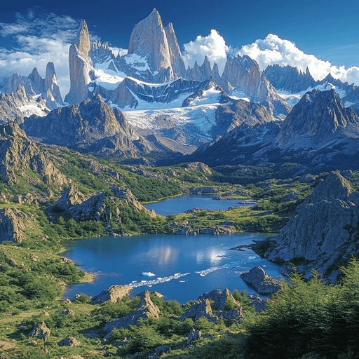 Patagonia - Argentina Paint By Color