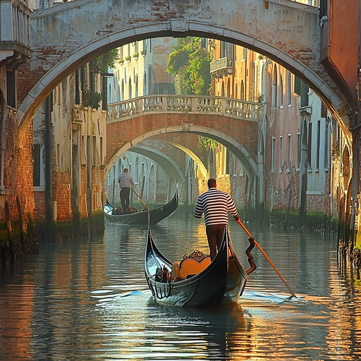 Gondola Rides In Venice - Italy DIY Paint By Diamonds