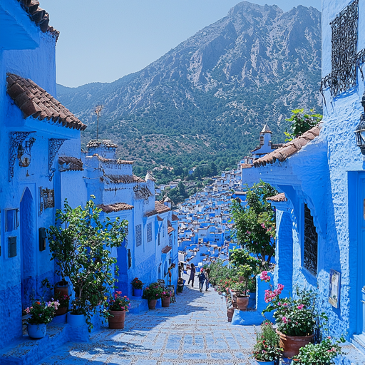 Chefchaouen Paint By Diamonds