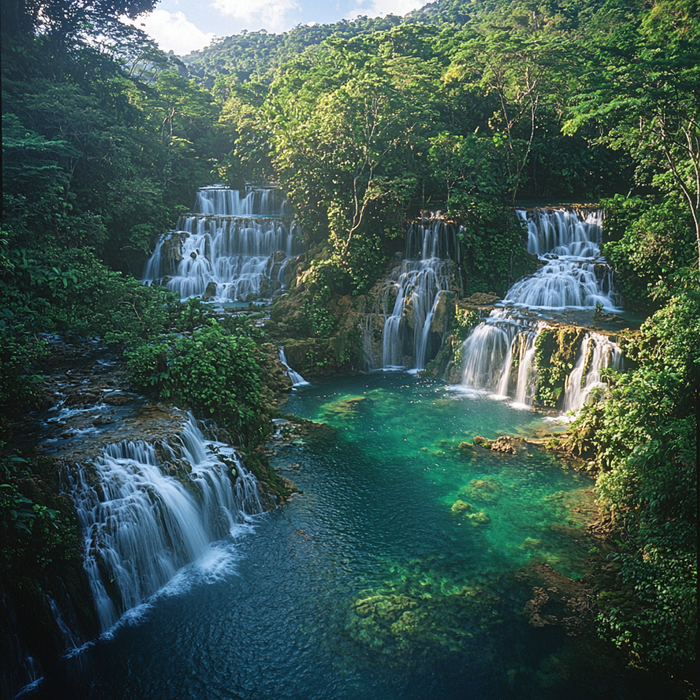 Kawasan Falls - Philippines Painting Diamond Kit