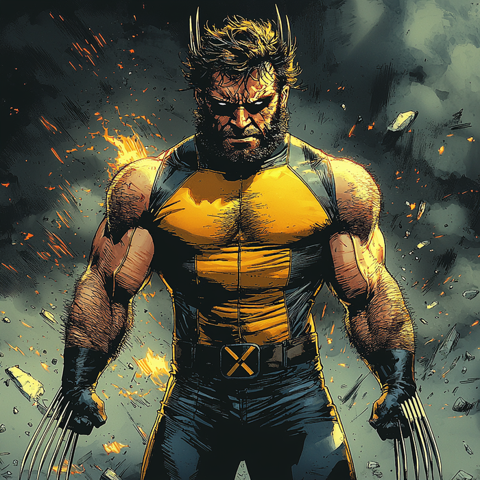 Hugh Jackman: The Invincible Spirit Of Wolverine Unleashed Diamonded Painting Kits