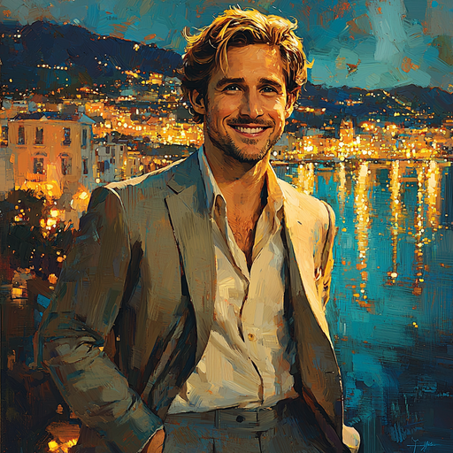 Ryan Gosling: The Charismatic Star Of La La Land Diamond Painting