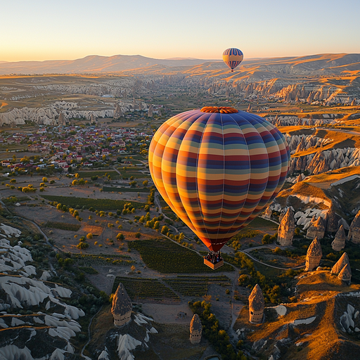 The Cappadocia Hot Air Balloon Ride - Göreme Diamond Painting