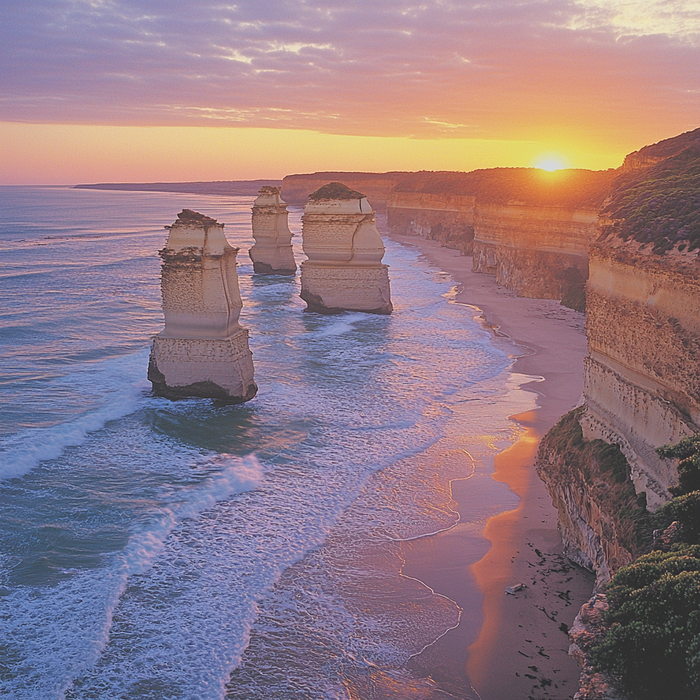 Twelve Apostles - Victoria Paint By Diamonds