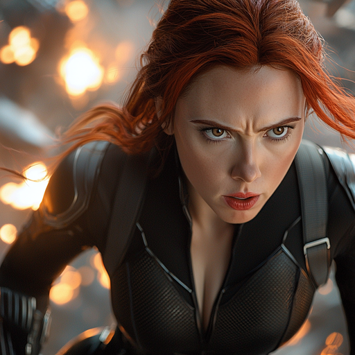 Scarlett Johansson: The Alluring Journey Of Black Widow Paint By Diamonds Kits