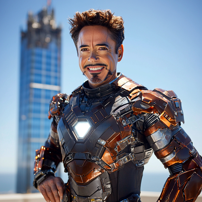 Robert Downey Jr.: The Iron Heart Of Tony Stark Paint By Color