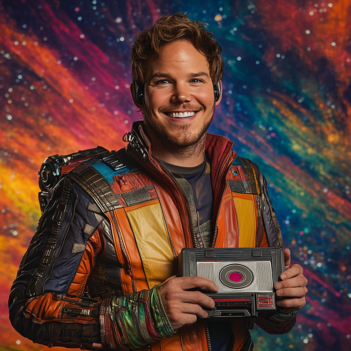 Chris Pratt: The Adventurous Spirit Of Star-Lord Paint By Diamonds Kits