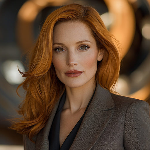 Jessica Chastain: The Courageous Leader Of Intelligence Paint By Diamonds Kits