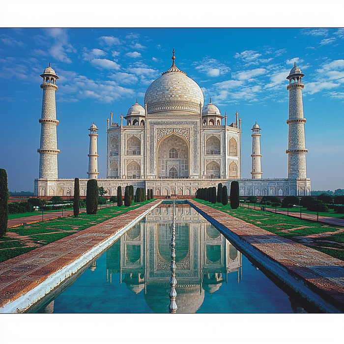 Taj Mahal - Agra Paint By Diamonds