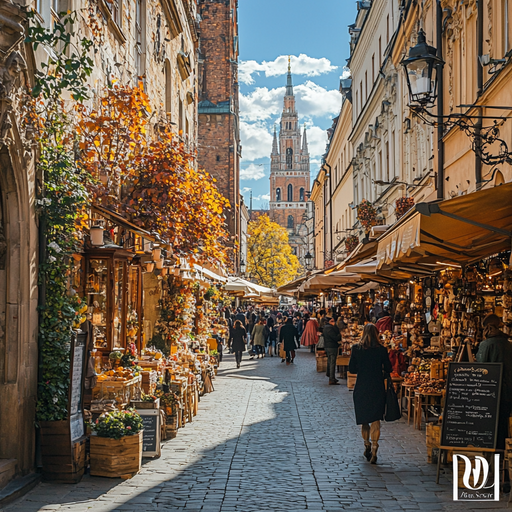 Krakow's Old Town Paint By Diamond