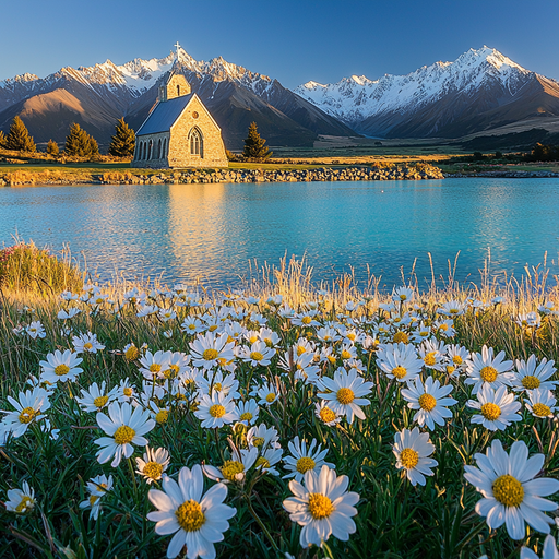 Lake Tekapo Diamonded Painting Kits