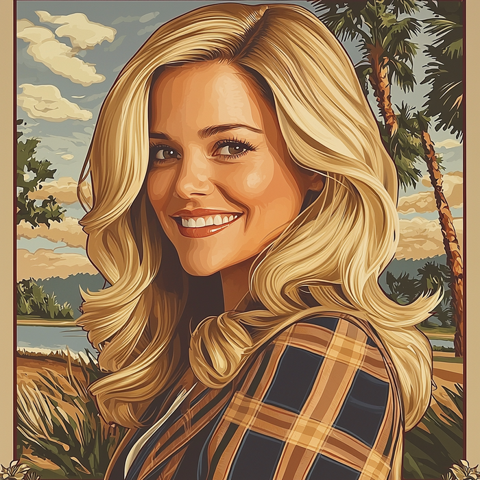 Reese Witherspoon: The Perennial Pursuit Of Strong Southern Charm Painting By Diamonds Kit