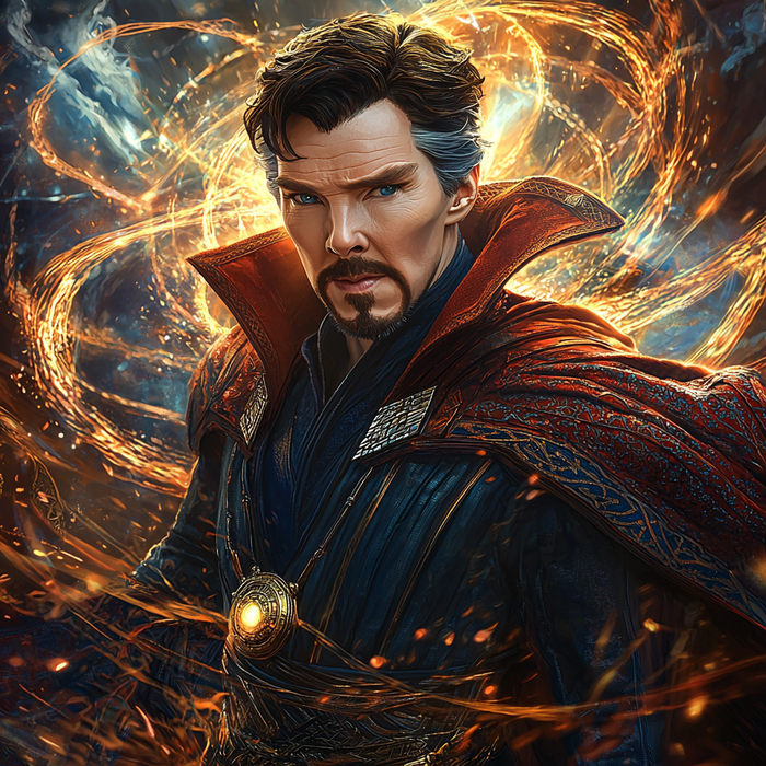 Benedict Cumberbatch: Mastering The Mystic Of Doctor Strange Paint By Diamonds Kits