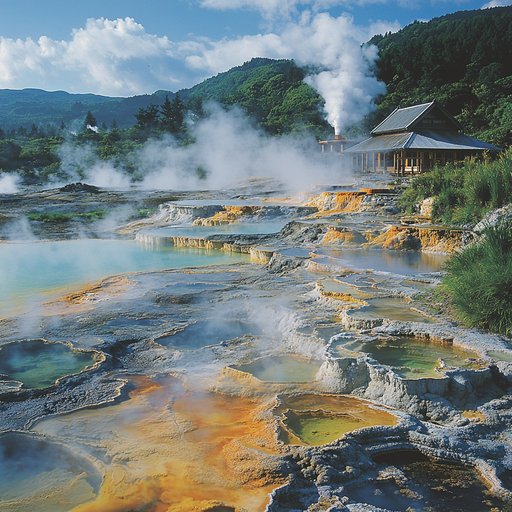 Rotorua Geothermal Area - Rotorua Paint By Color