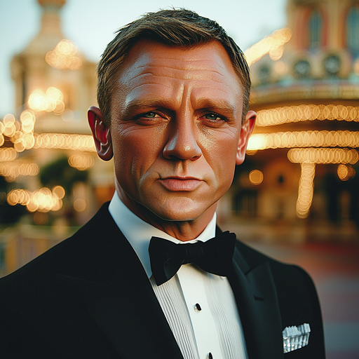 Daniel Craig: The Tenacious Bond Of Modern Espionage Painting By Diamonds Kit