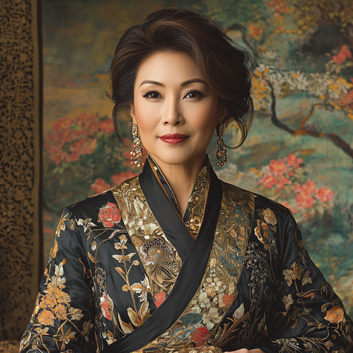 Michelle Yeoh: Breaking Barriers With Grace And Strength Painting By Diamonds Kit