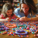 Treasured Ties: A Personalized Jewelry-Making Day Paint By Diamond