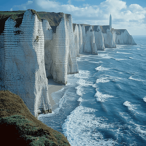 Cliffs Of Étretat Diamonded Painting Kits