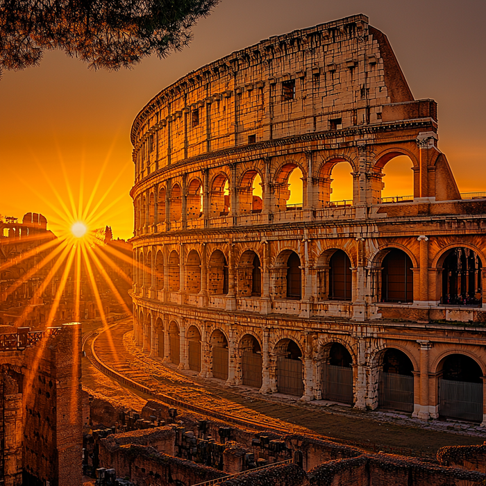 Colosseum - Rome Paint By Diamonds