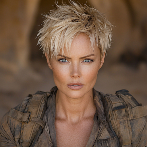 Charlize Theron: The Fierce Warrior Of Fury Road Diamond Painting