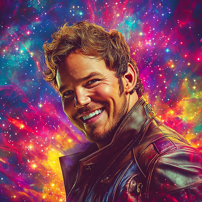 Chris Pratt: The Charismatic Star-Lord Of Adventure Painting Diamond Kit