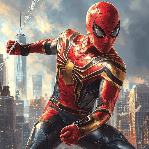 Tom Holland: The Web-Slinger Of Inspiration Diamonded Painting Kits